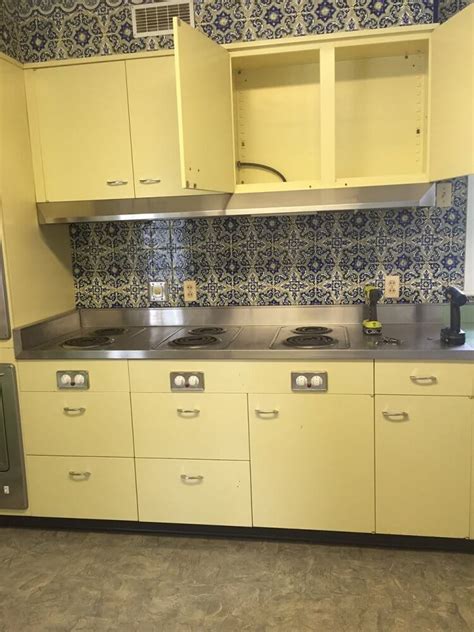 st charles stainless steel cabinets|1950 vintage metal kitchen cabinets.